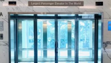 أكبر مصعد ركاب في العالم يمكنه حمل قرابة 235 شخصًا في المرة الواحدة.. فيديو